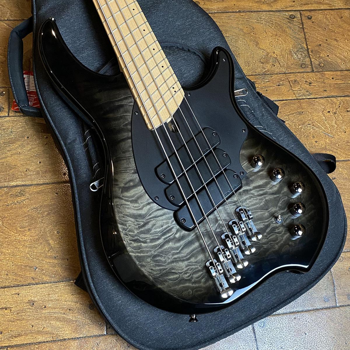 Combustion CC3 5st Quilt Maple Top 2 Tone Black Burst Dingwall