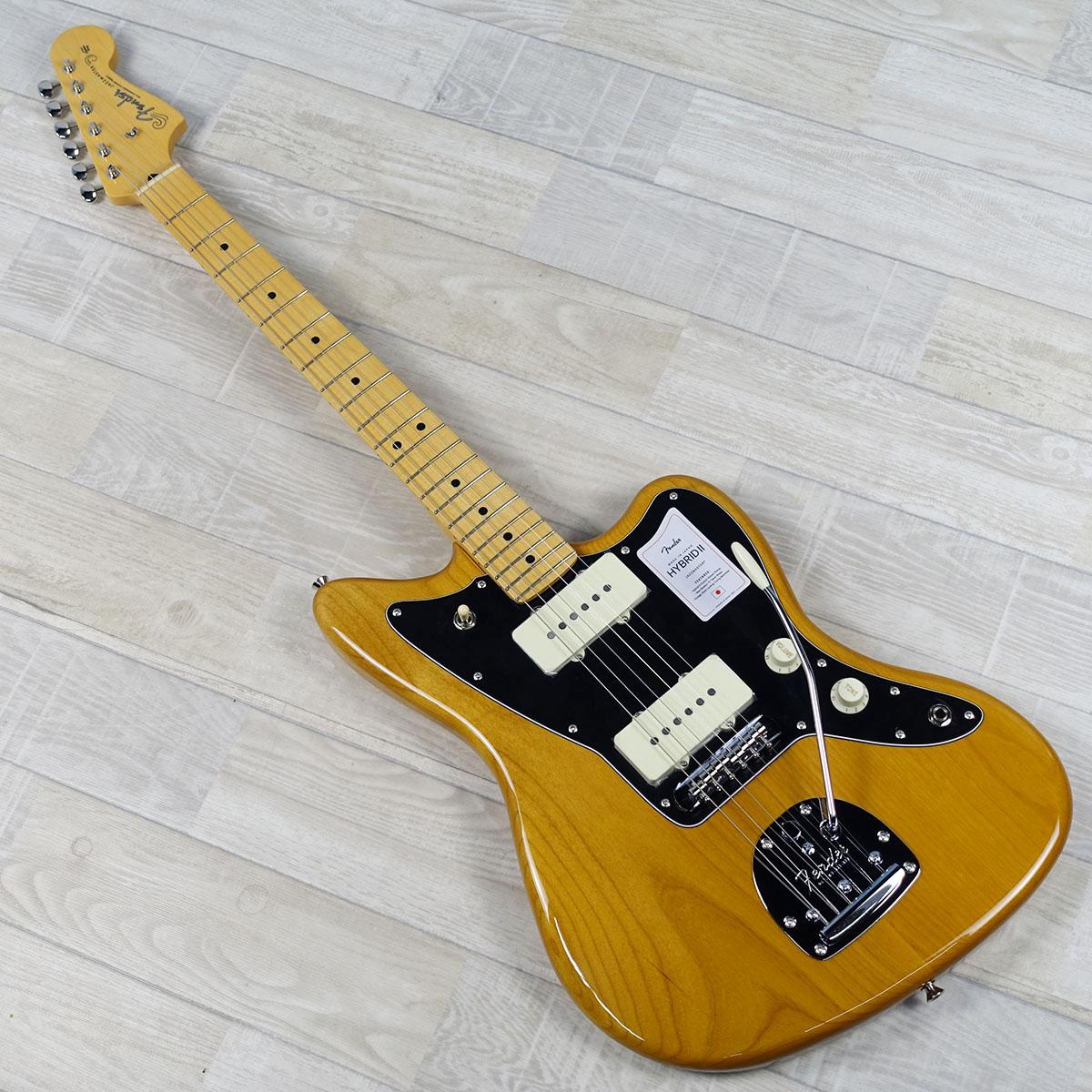 Made in Japan Hybrid II Jazzmaster Vintage Natural Fender