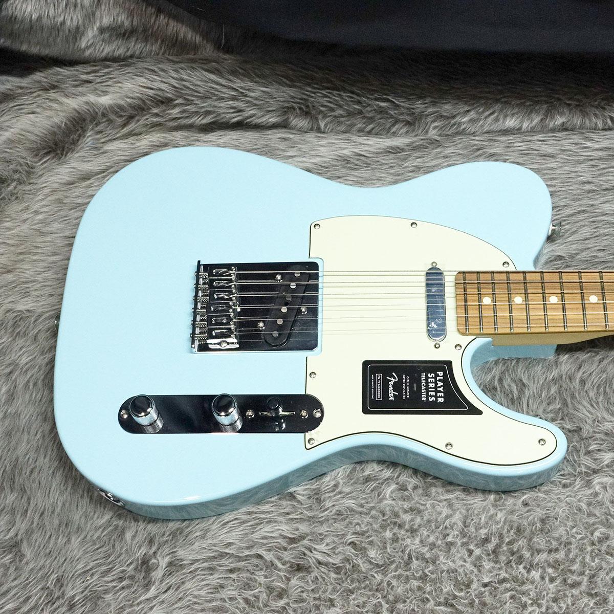 Limited Edition Player Telecaster PF Daphne Blue Fender