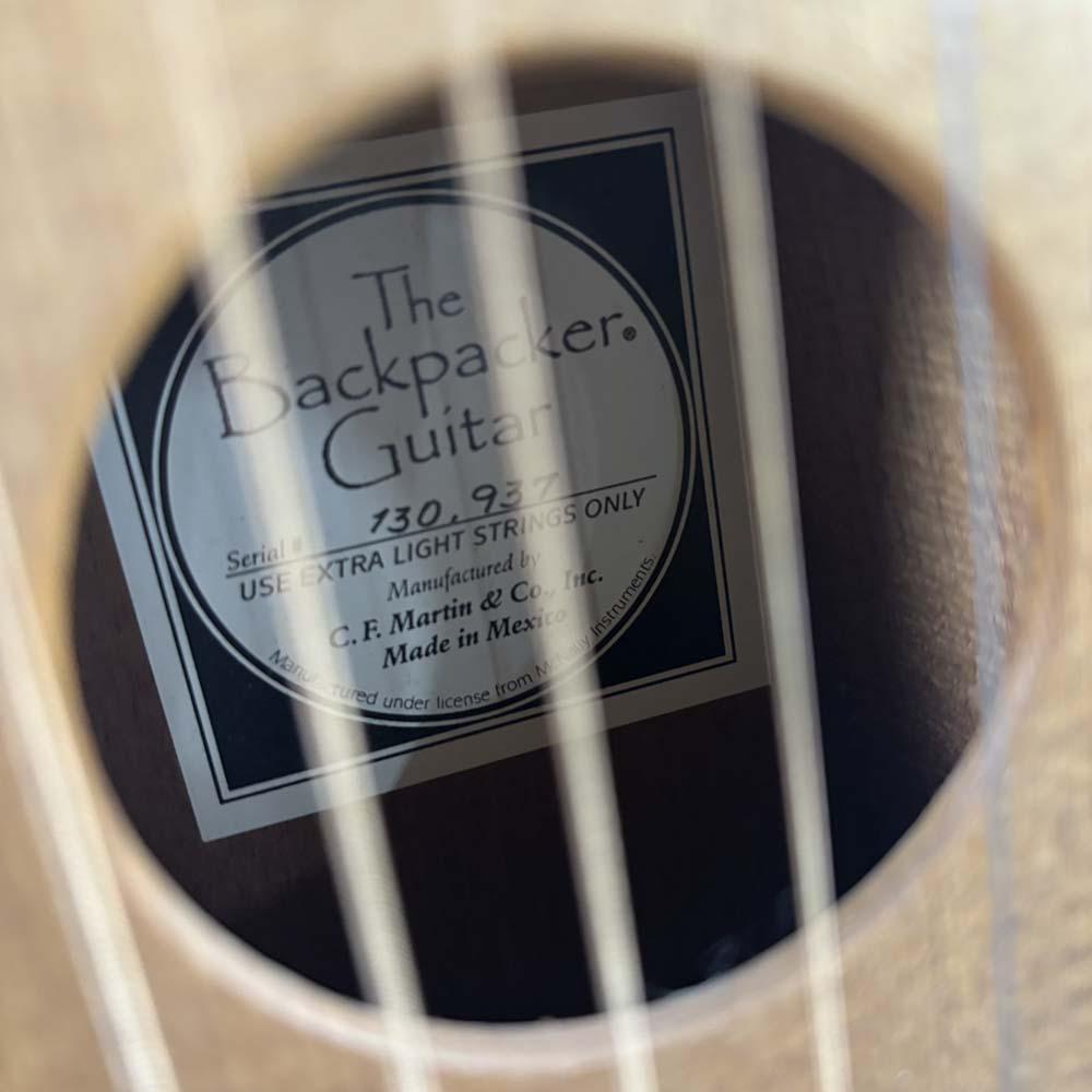 Backpacker Steel Strings【旧仕様】 Martin アコースティックギター
