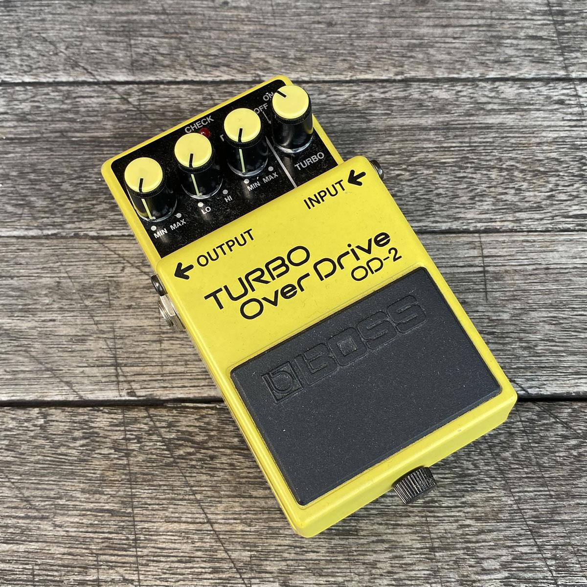 OD-2 TURBO Over Drive 1985年製 BOSS ギター用エフェクター オーバー