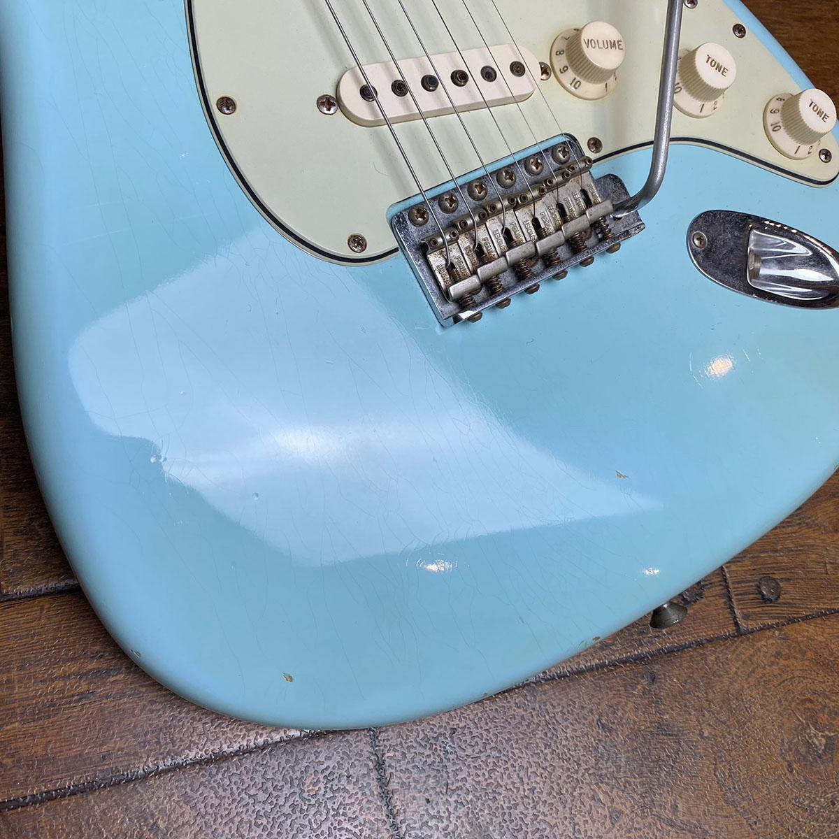 1960 Stratocaster Relic Daphne Blue 2001 Fender Custom Shop