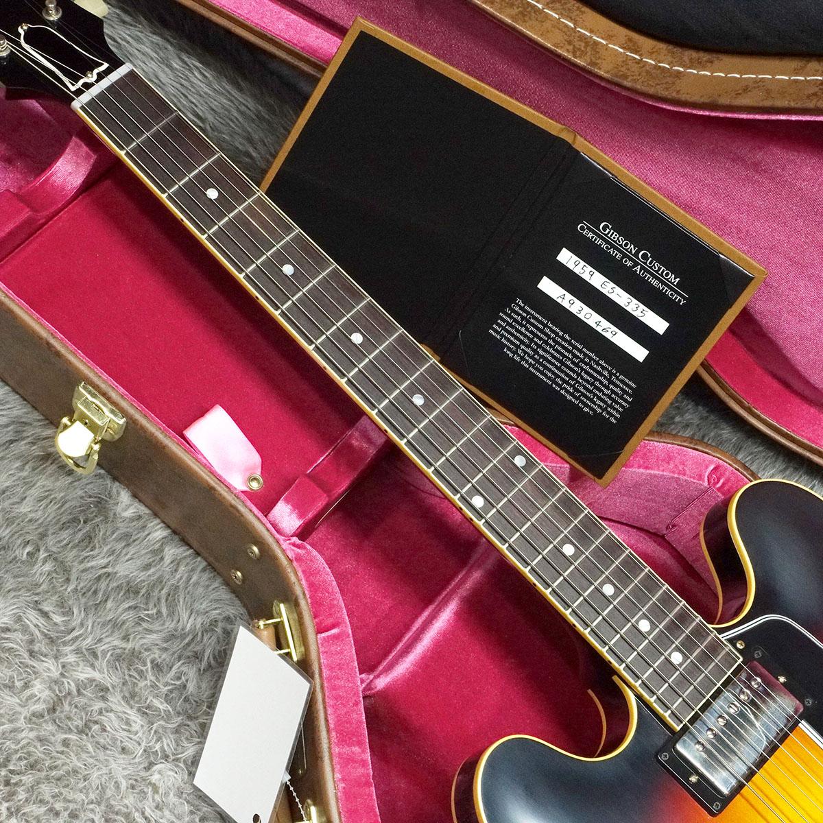 1959 ES-335 Reissue Vintage Burst Gibson Custom Shop