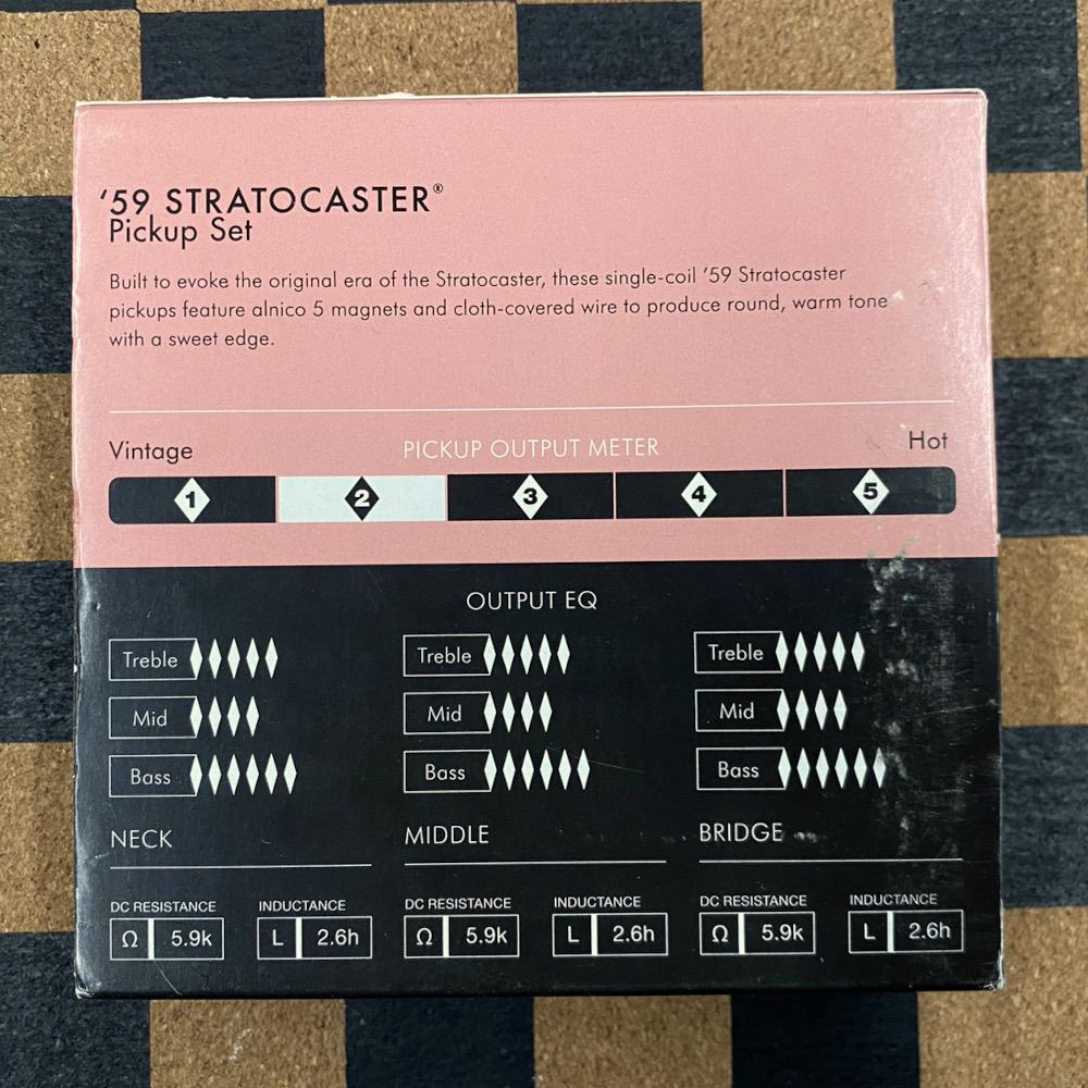 Pure Vintage '59 Stratocaster Pickup Set Vintage White Pure Vintage '59 Stratocaster Pickup Set Vintage White