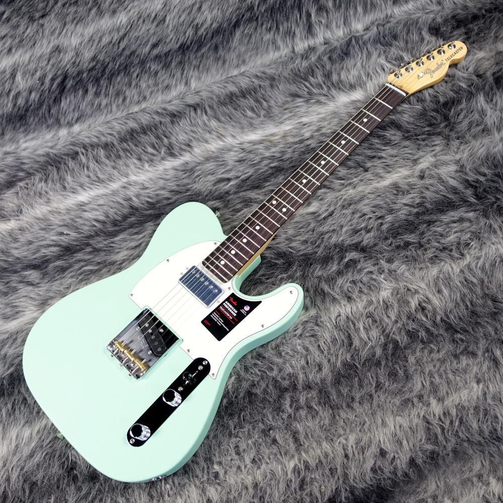 American Performer Telecaster HUM Satin Surf Green Fender