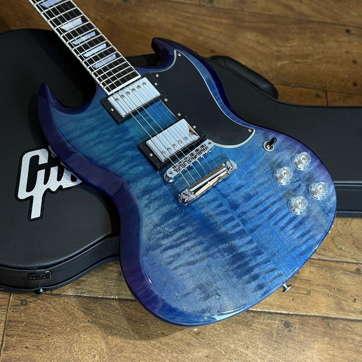 SG Modern Blueberry Fade Gibson エレクトリックギター SGタイプ 商品