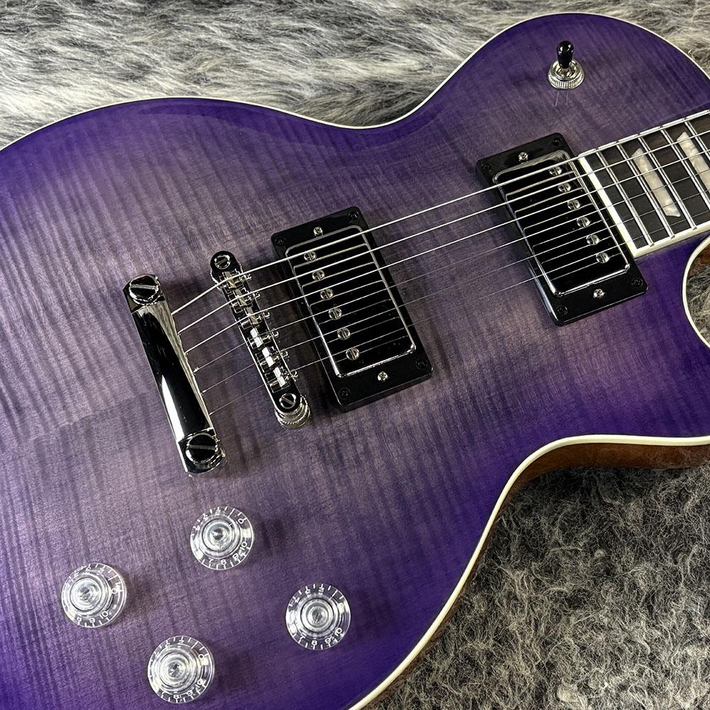 【美品】Epiphone レスポール STANDARD PRO エレキギター 紫 Gibson（ギブソン） Epiphone Les Paul Classic Worn -Purple