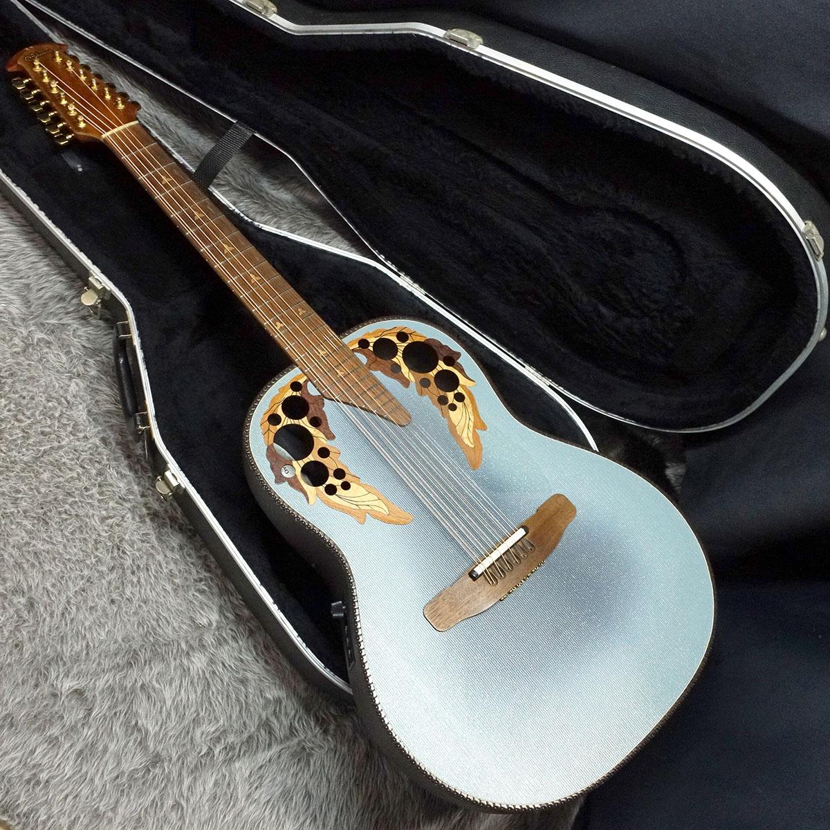 08-11 アコースティックギター 飯田楽器 wealth AdamasⅡ 1685-8【1990年製】 Ovation エレクトリック