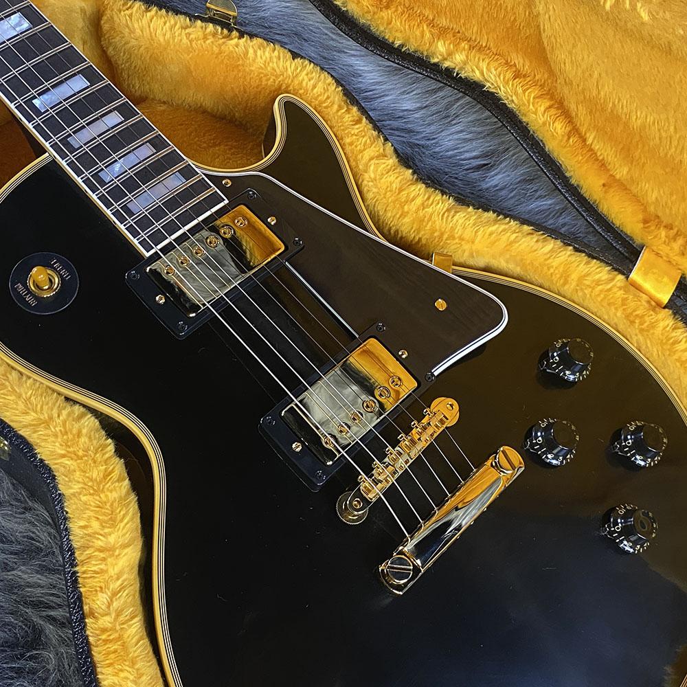 1957 Les Paul Custom Reissue 2-Pickup VOS Ebony Gibson Custom Shop 