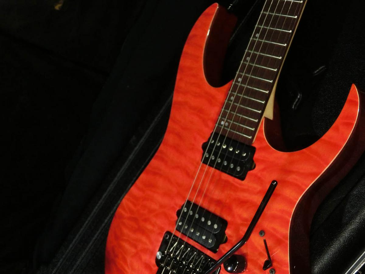 美品中古 ibanez prestige rg2820qz wild cherry blossm