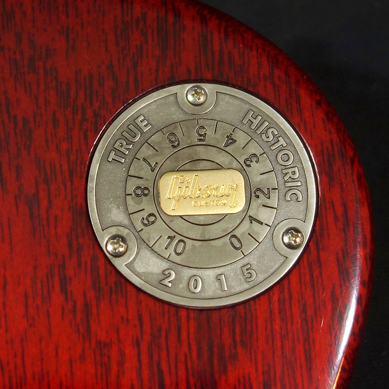 ギブソン カスタムショップ ヒスコレメダリオンバックプレート335