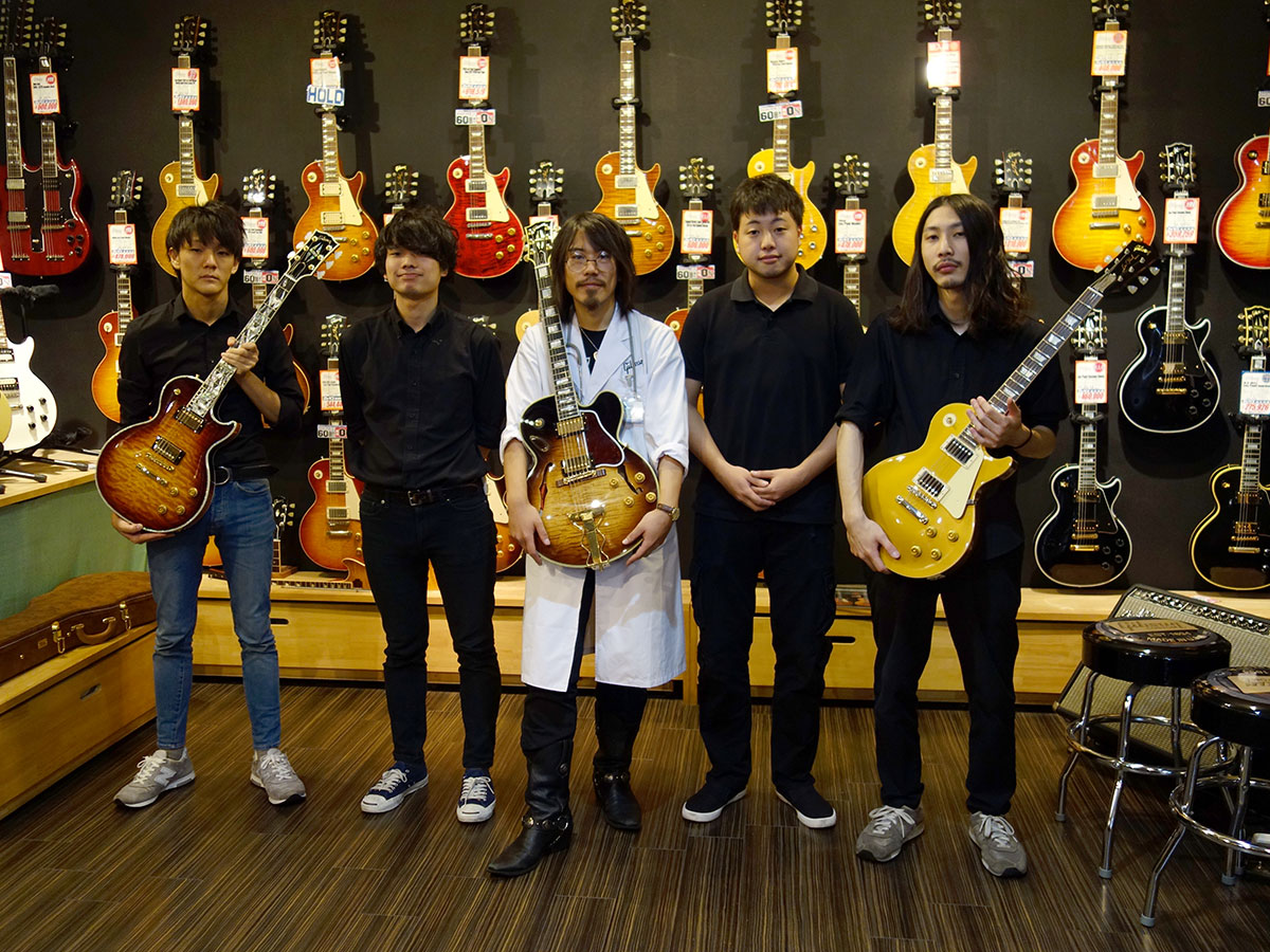 Gibson公式メンテナンス術セミナー集合写真