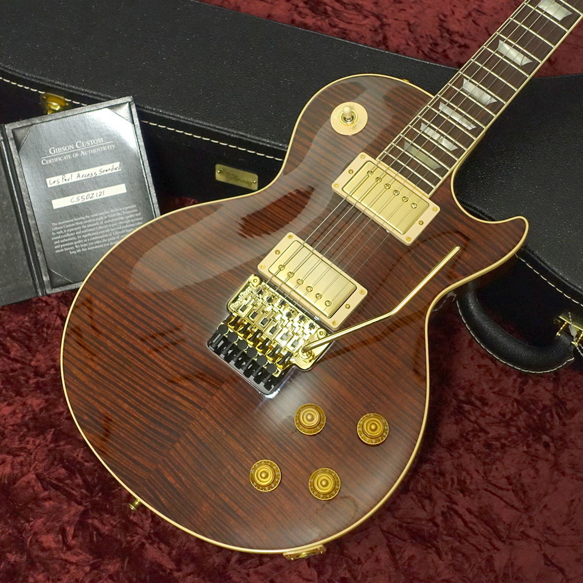 Les Paul Axcess Standard Root Beer Floyd Rose Gloss GH Gibson Custom ...