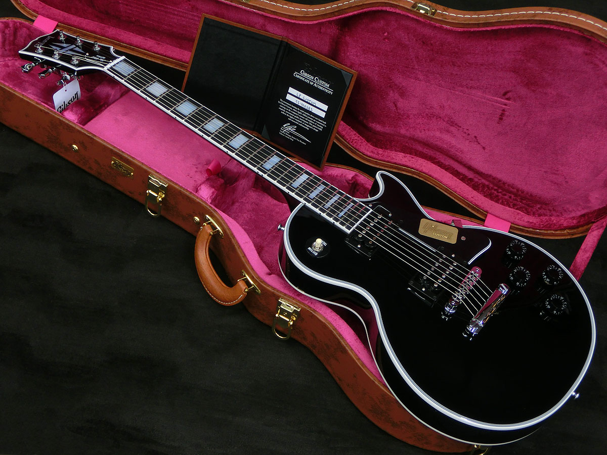 Gibson Custom Shop Les Paul Custom Ebony Chrome Hardware ギブソン カスタムショップ 平野楽器 ロッキン オンラインストア Gibson Custom Shop Les Paul Custom Ebony Chrome Hardware ギブソン カスタムショップ 平野楽器 ロッキン オンラインストア