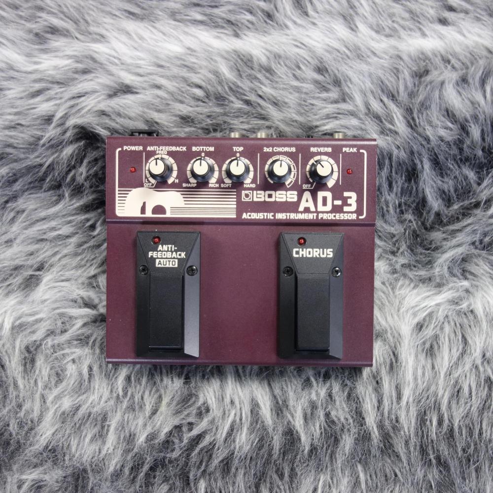 BOSS AD-3 Acoustic Instrument Processor <ボス>｜平野楽器 ロッキン