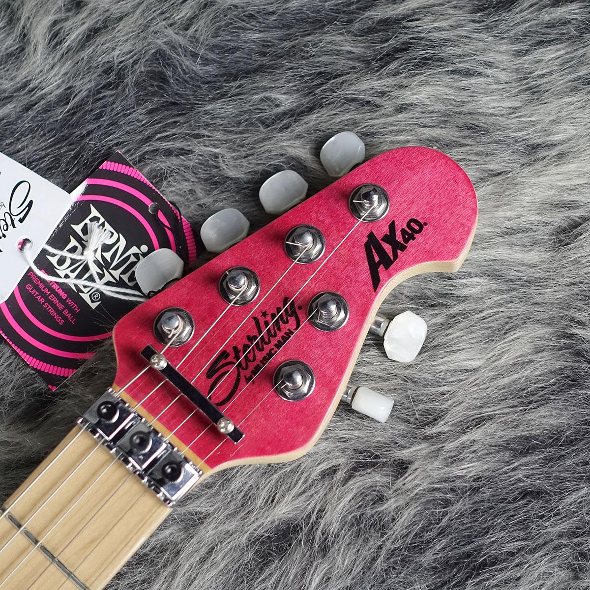 Sterling by MUSIC MAN AX40 Trans Pink <スターリングバイ Sterling by MUSIC MAN AX40 Trans Pink <スターリングバイ