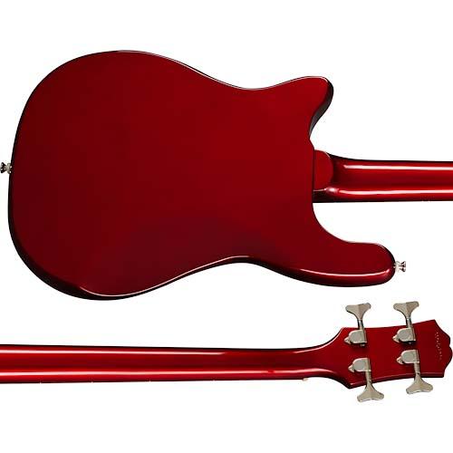 【美品】 Epiphone EMBASSY BASS エレキベース Epiphone '67 Embassy Deluxe Bass - チェリー - ハイパー