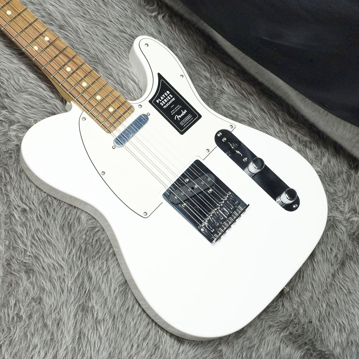Fender Player Telecaster PF Polar White｜平野楽器 ロッキン