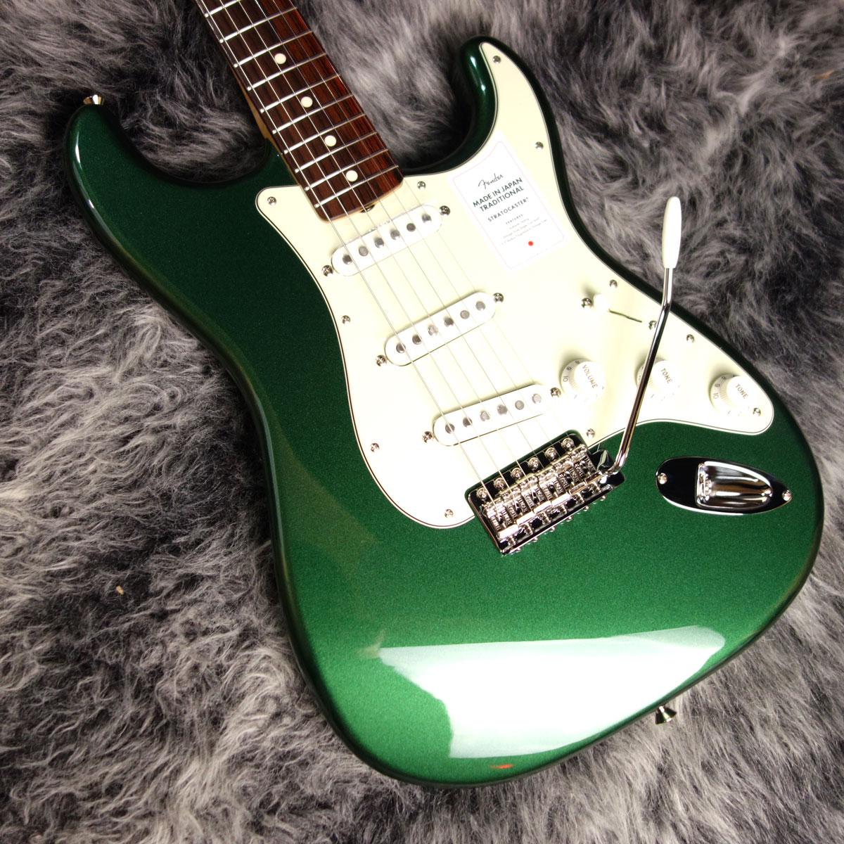 2023 Collection Made in Japan Traditional 60s Stratocaster Aged Sherwood  Green Metallic