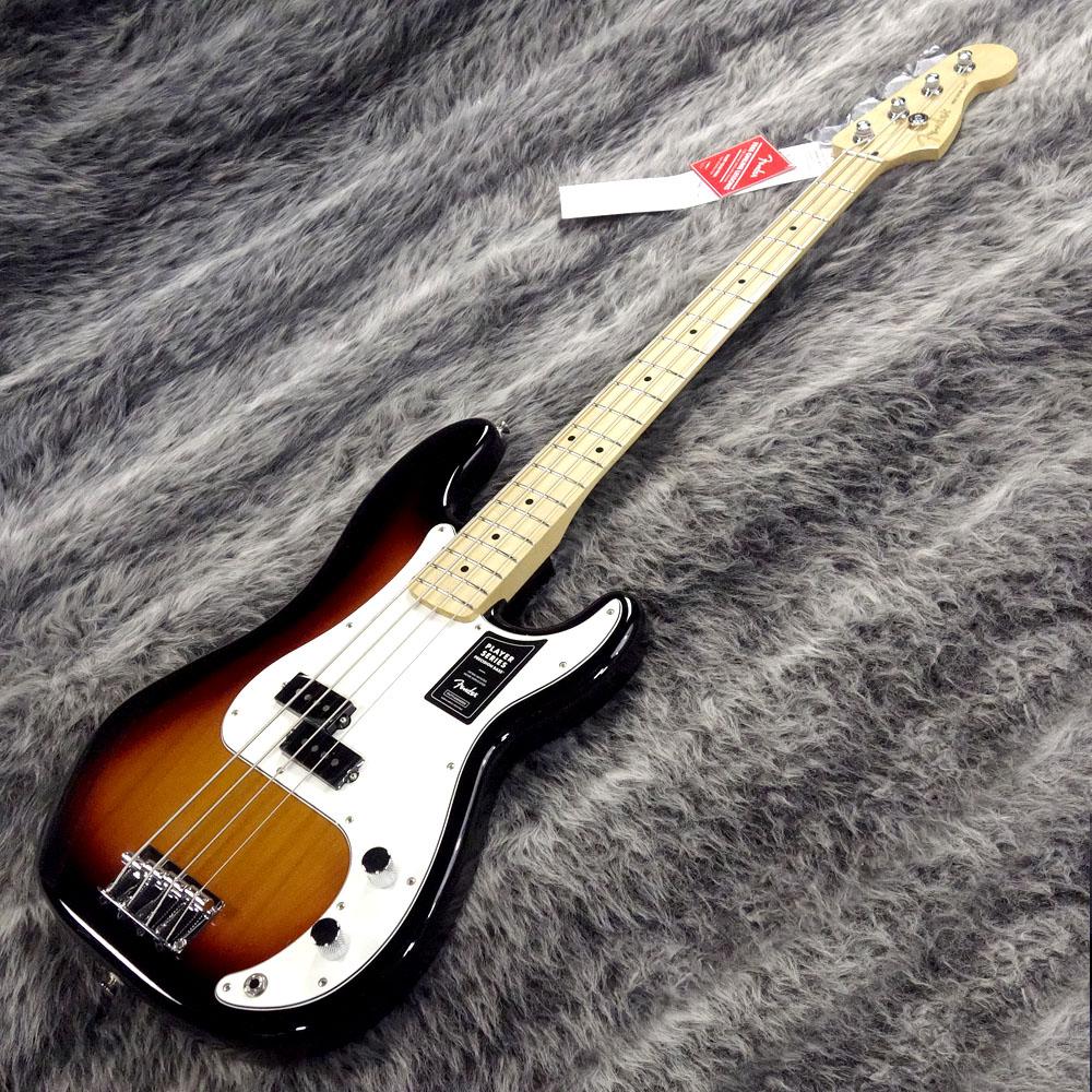 Fender Mexico Player Precision Bass Maple Fingerboard 3-Color Sunburst フェンダーメキシコ>｜平野楽器 ロッキン オンラインストア