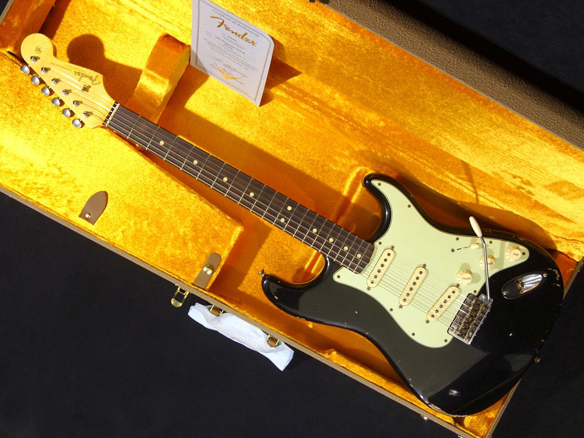 Fender Custom Shop 1963 Relic Stratocaster Black フェンダーカスタムショップ 平野楽器 ロッキン オンラインストア Fender Custom Shop 1963 Relic Stratocaster Black フェンダーカスタムショップ 平野楽器 ロッキン オンラインストア