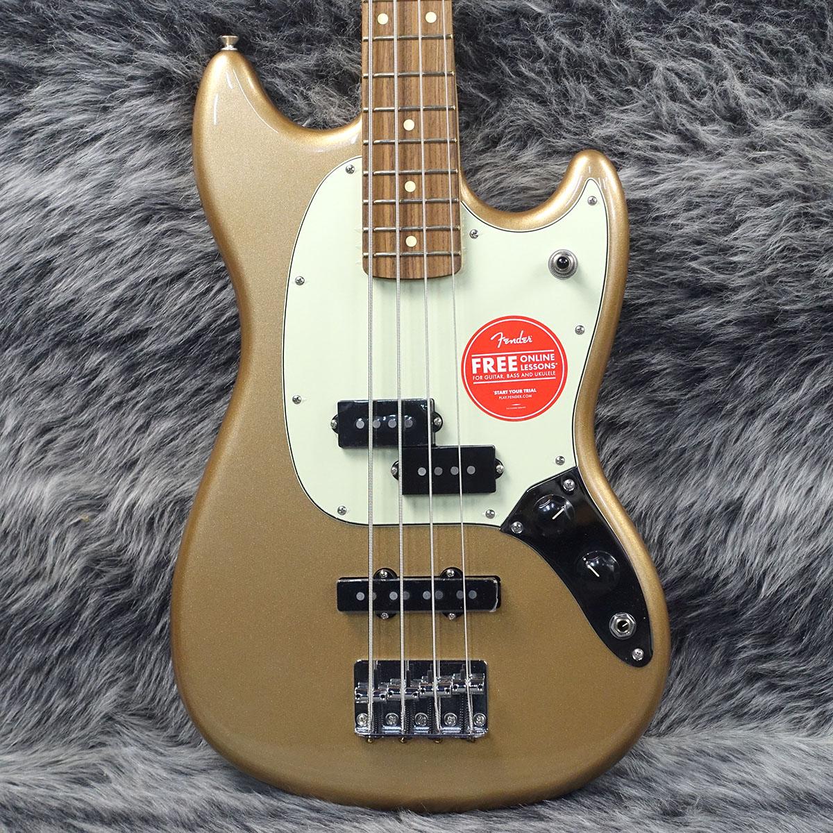Fender Player Mustang Bass PJ Firemist Gold｜平野楽器