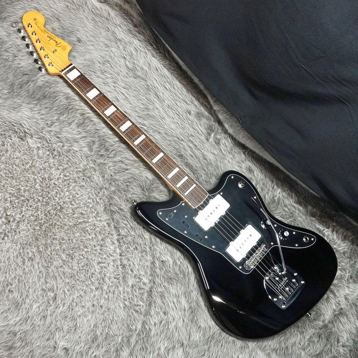 ジャズマスター 黒 Squier by Fender Vintage Modofied Jagmaster Black 2010年製