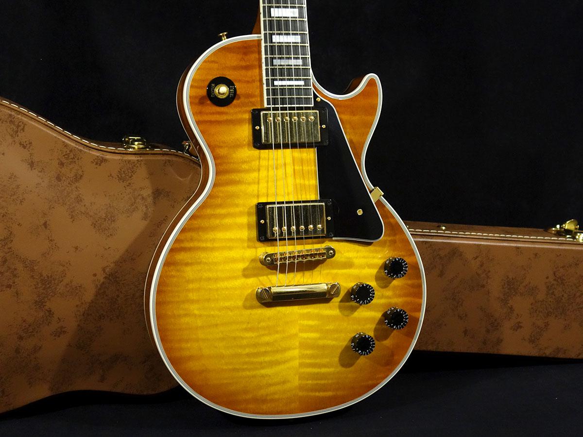 Gibson Custom Shop Les Paul Custom Figured Honey Burst Hand Picked ギブソン カスタムショップ 平野楽器 ロッキン オンラインストア