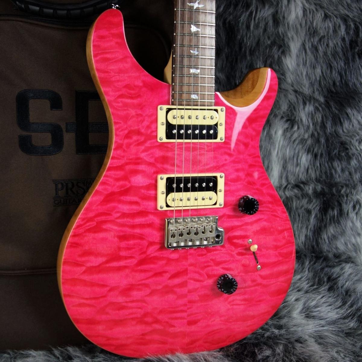 Paul Reed Smith SE Custom 24 Quilted Bonnie Pink <ポールリード