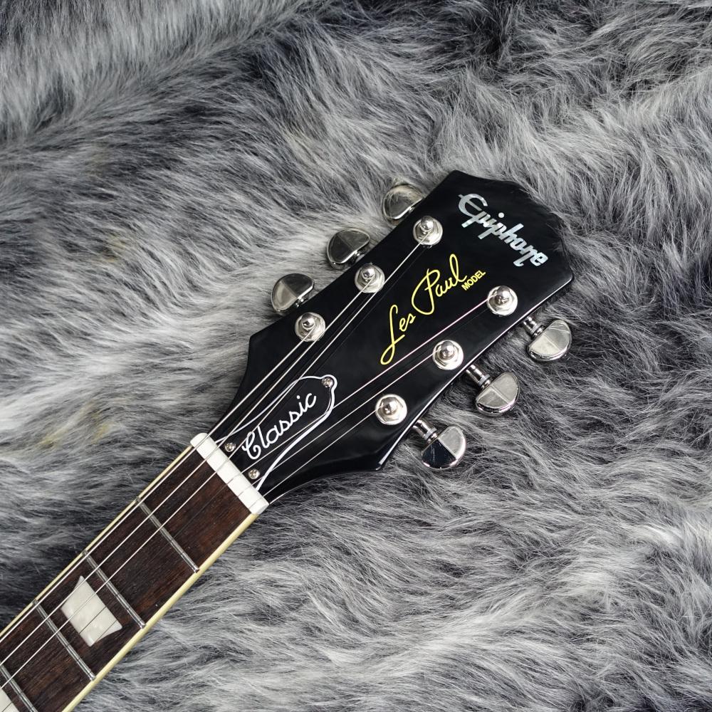 Epiphone Les Paul Classic Ebony <エピフォン>｜平野楽器 ロッキン