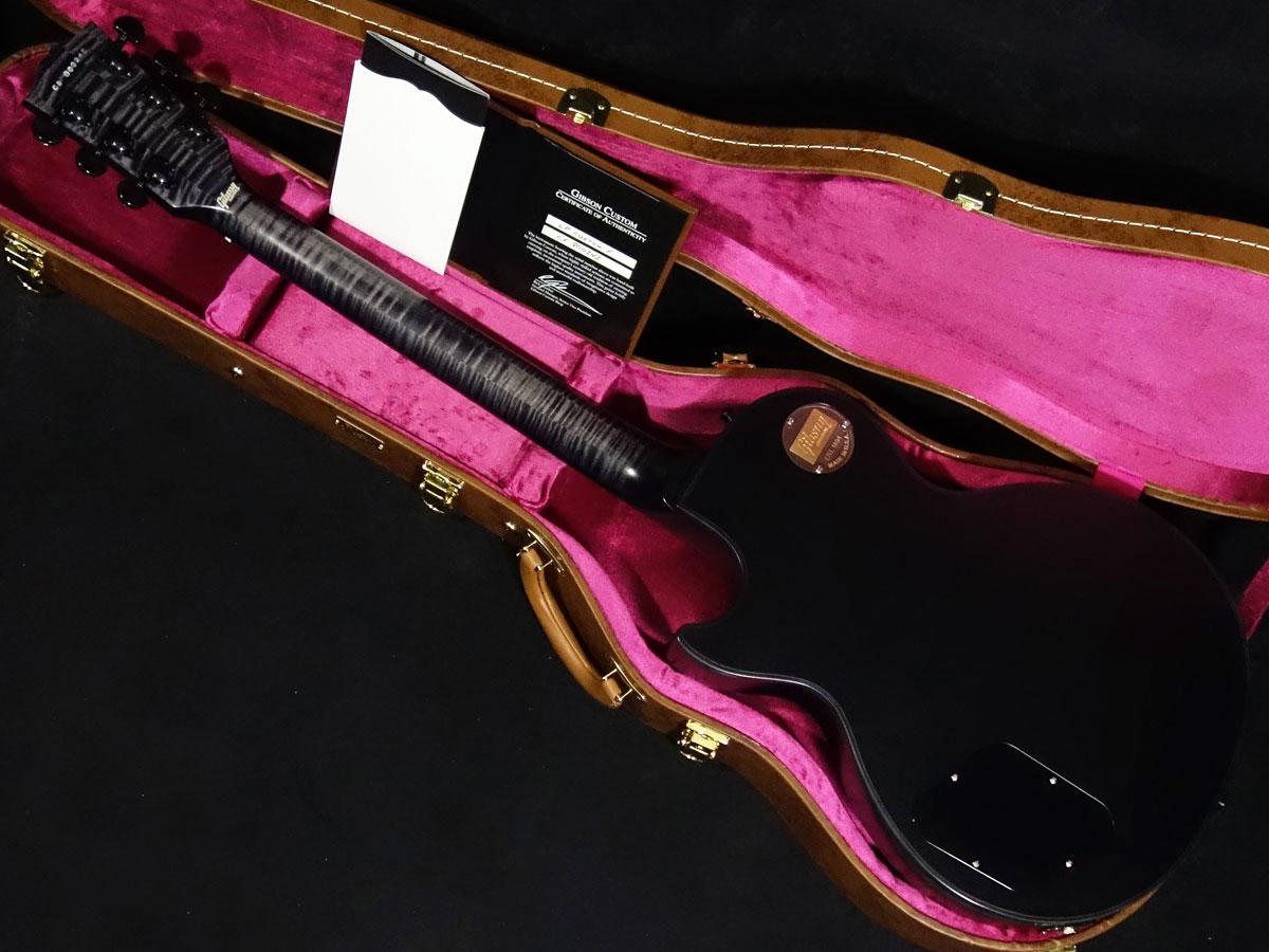 Gibson Custom Shop Les Paul Custom Figuared Darksyde Trans 