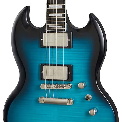 Epiphone Prophecy SG Blue Tiger Aged Gloss <エピフォン