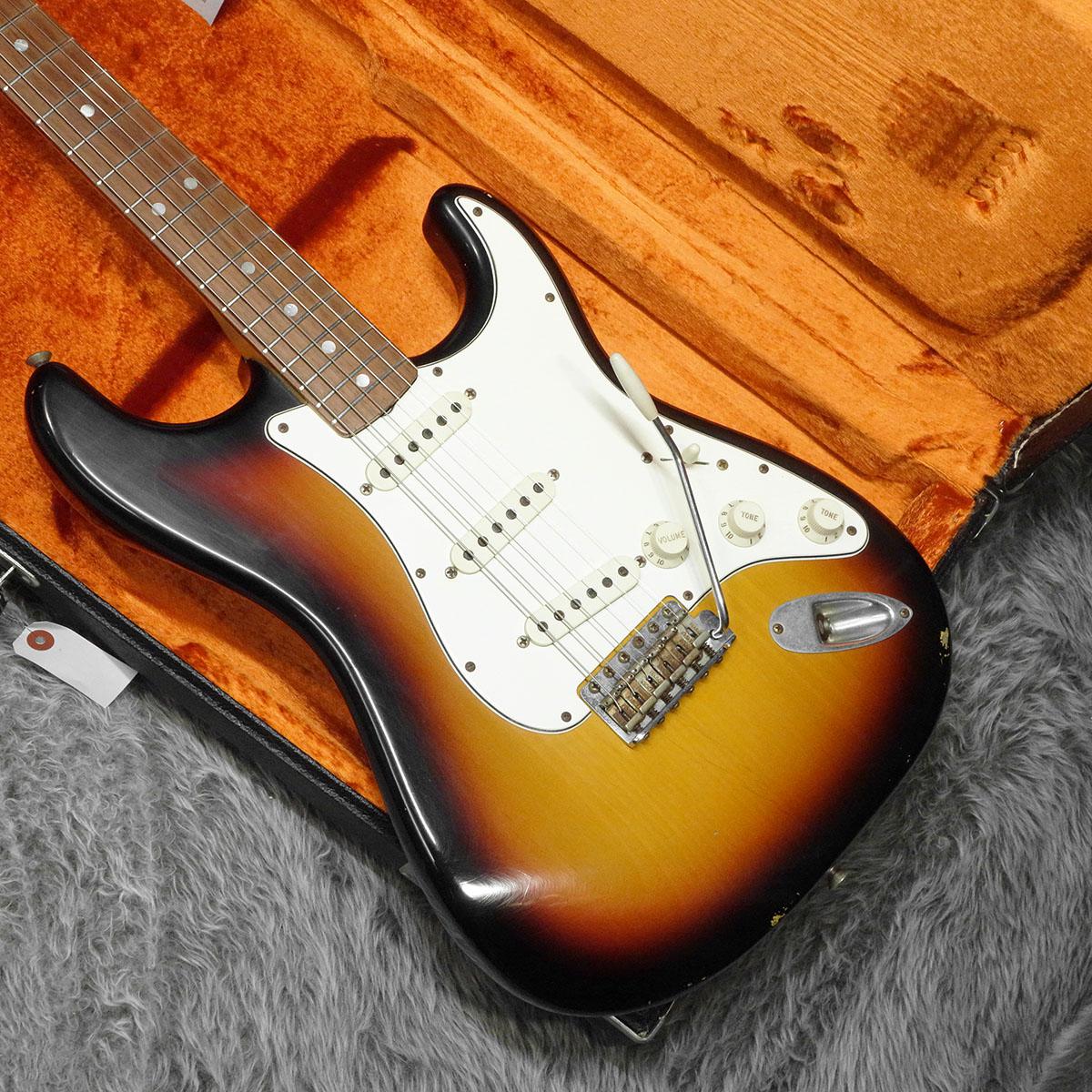 Fender Japan ストラトキャスター Sシリアル カスタムショップPU Fender Custom Shop 1965 Stratocaster 3 Color Sunburst Relic