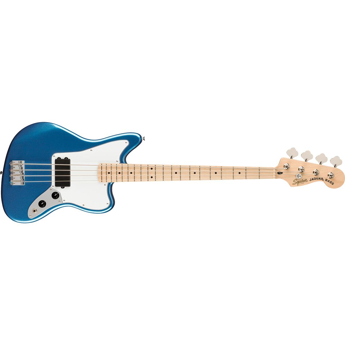 Squier Affinity Jaguar Bass H MN White PG Lake Placid Blue