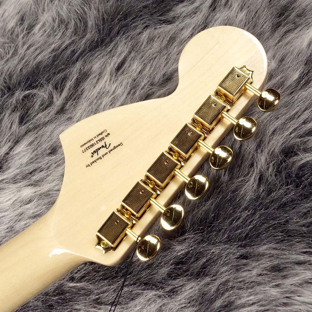 Squier 40th Anniversary Stratocaster Gold Edition Ruby Red