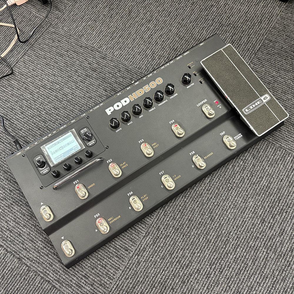 【3/18までの特価】 LINE6 POD HD500▲マルチエフェクター Amazon | Line 6 マルチエフェクトプロセッサー POD HD500X