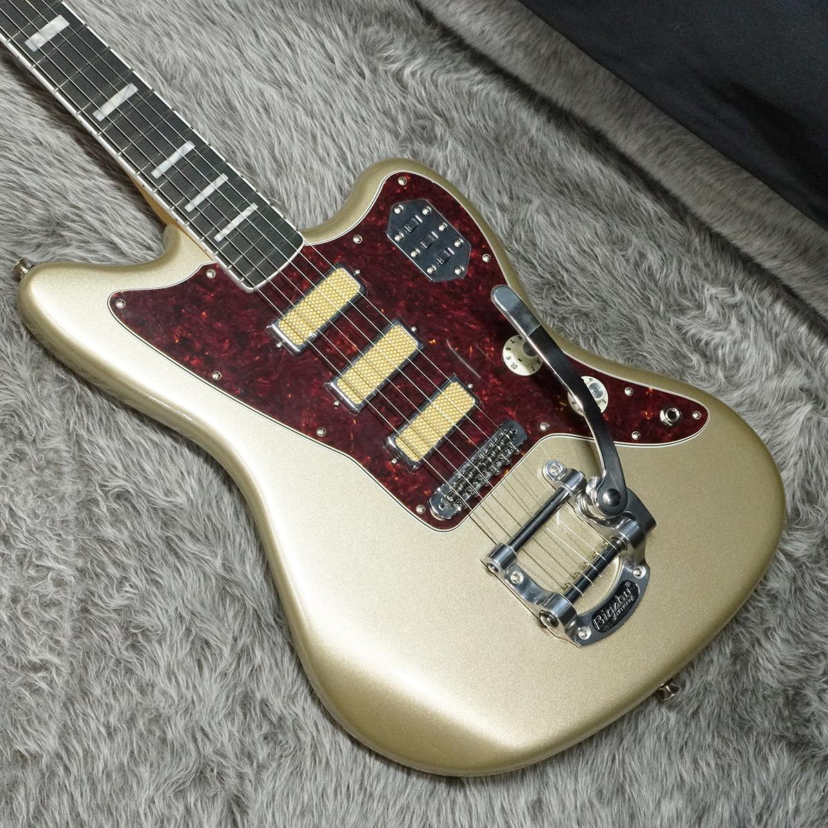 Fender Gold Foil Jazzmaster EB Shoreline Gold｜平野楽器