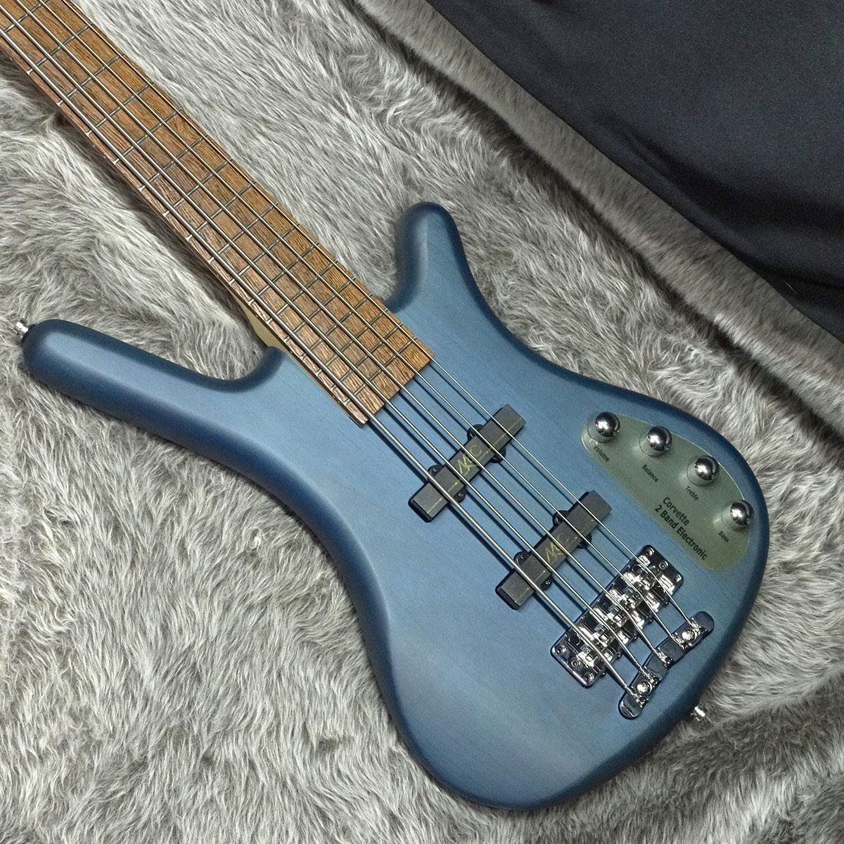 Warwick Rock Bass Corvette Basic 5 Ocean Blue Transparent Satin