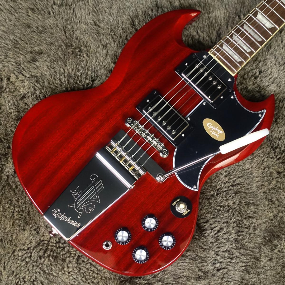 SG Standard 60s Maestro Vibrola Vintage Cherry