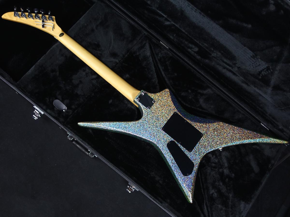 KRAMER Lzzy Hale Voyager Black Diamond Holographic Sparkle