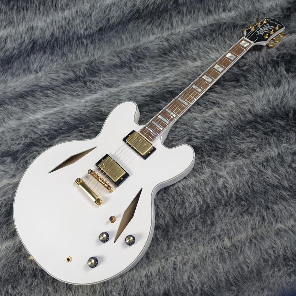 Epiphone Emily Wolfe Sheraton エミリー・ウォルフ Amazon.com: Epiphone Emily Wolfe White Wolfe Sheraton, Aged