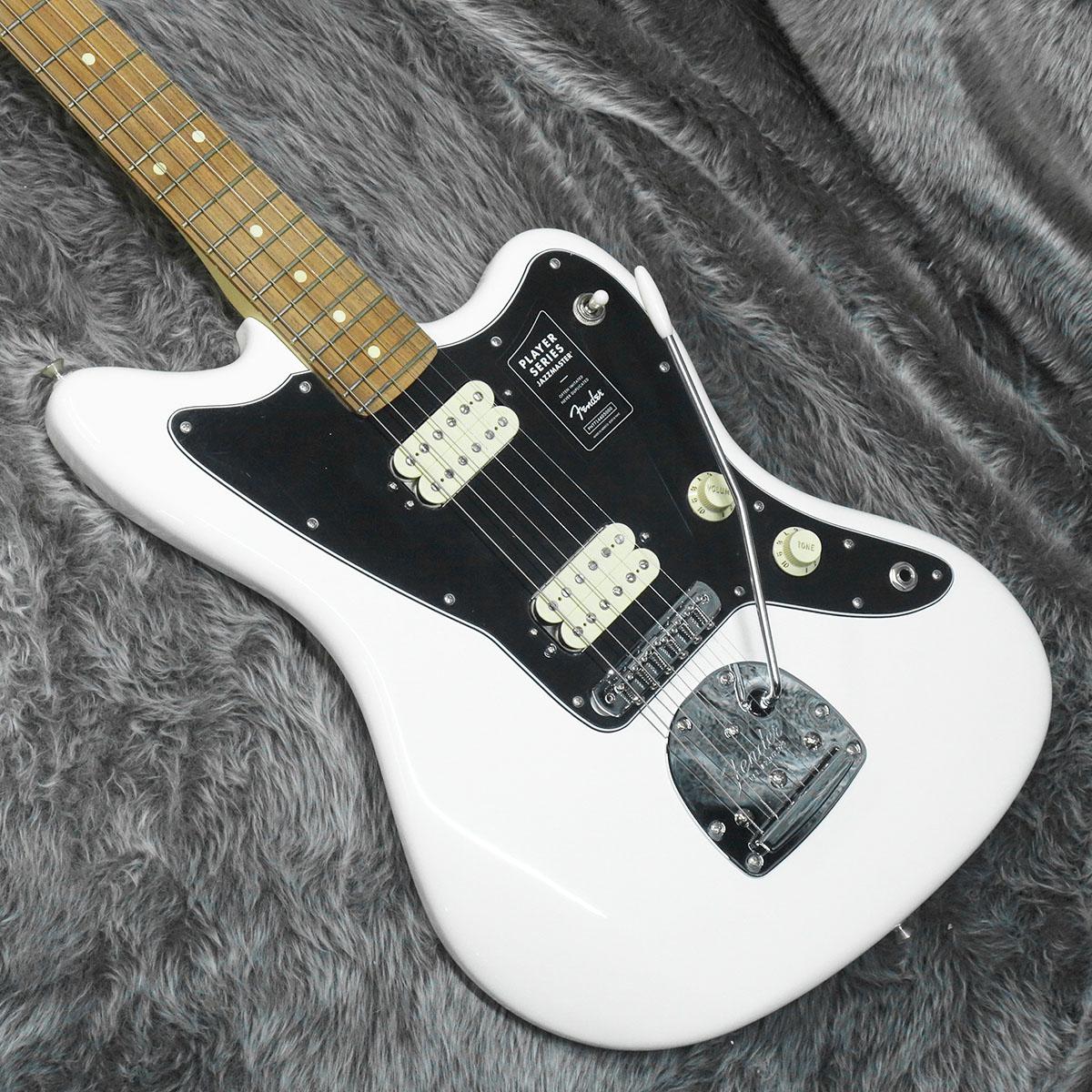 Fender Player Jazzmaster PF Polar White 《アウトレット》｜平野楽器