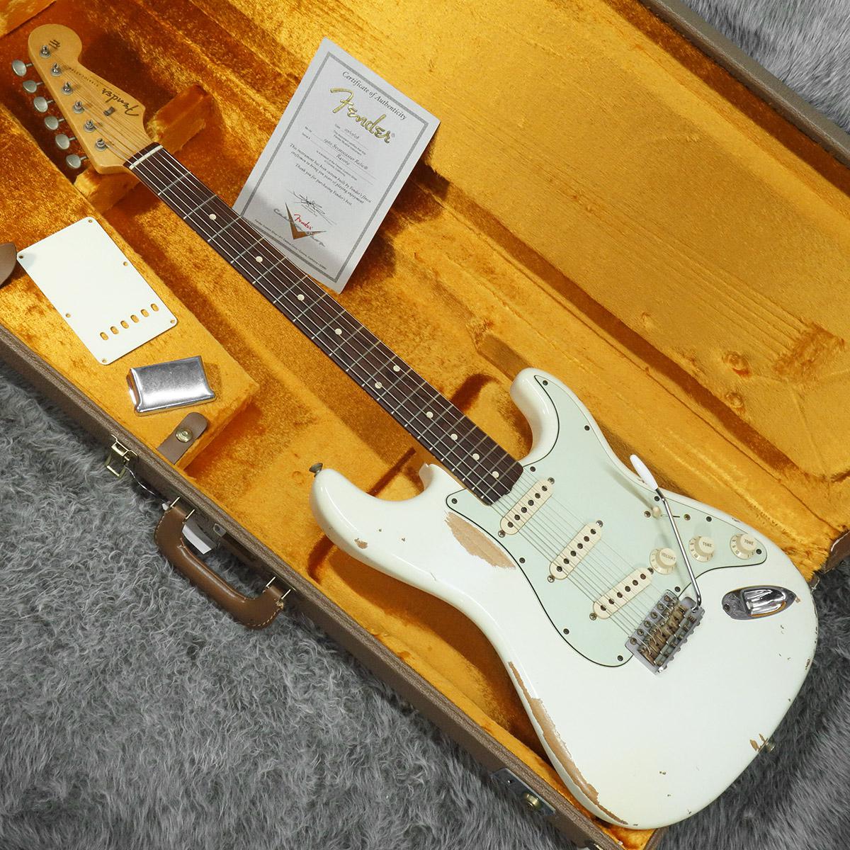 Fender Custom Shop 1960 Stratocaster Relic Olympic White