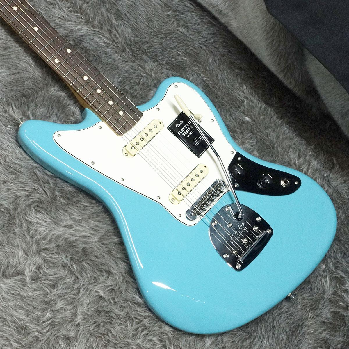 ギター fender player ii jaguar Aquatone Blue Fender Player II Jaguar Aquatone Blue エレキギター ジャガー