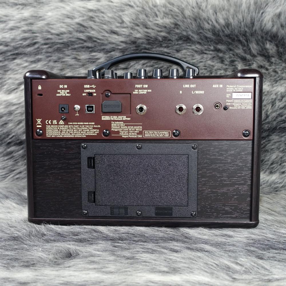BOSS AC-22LX Acoustic Amplifier｜平野楽器 ロッキン オンラインストア