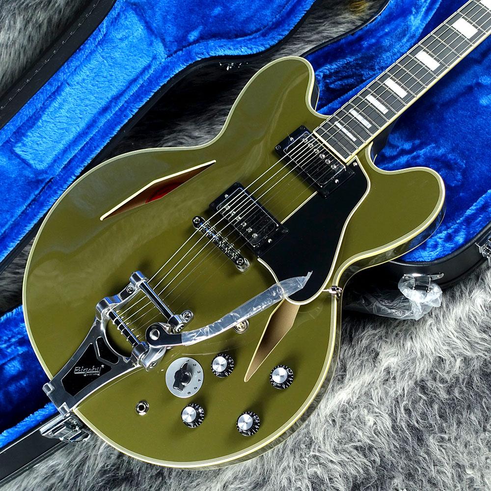 Shinichi Ubukata ES-355 Custom Bigsby ver.02 Olive Drab