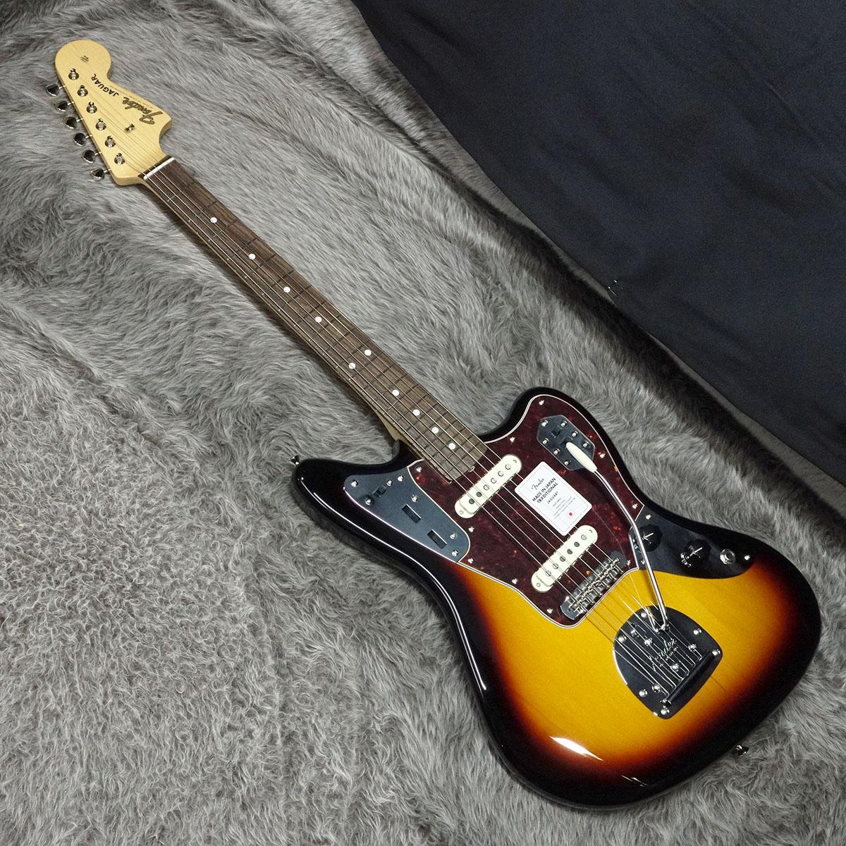 Fender Made in Japan Traditional 60s Jaguar RW 3-Color Sunburst