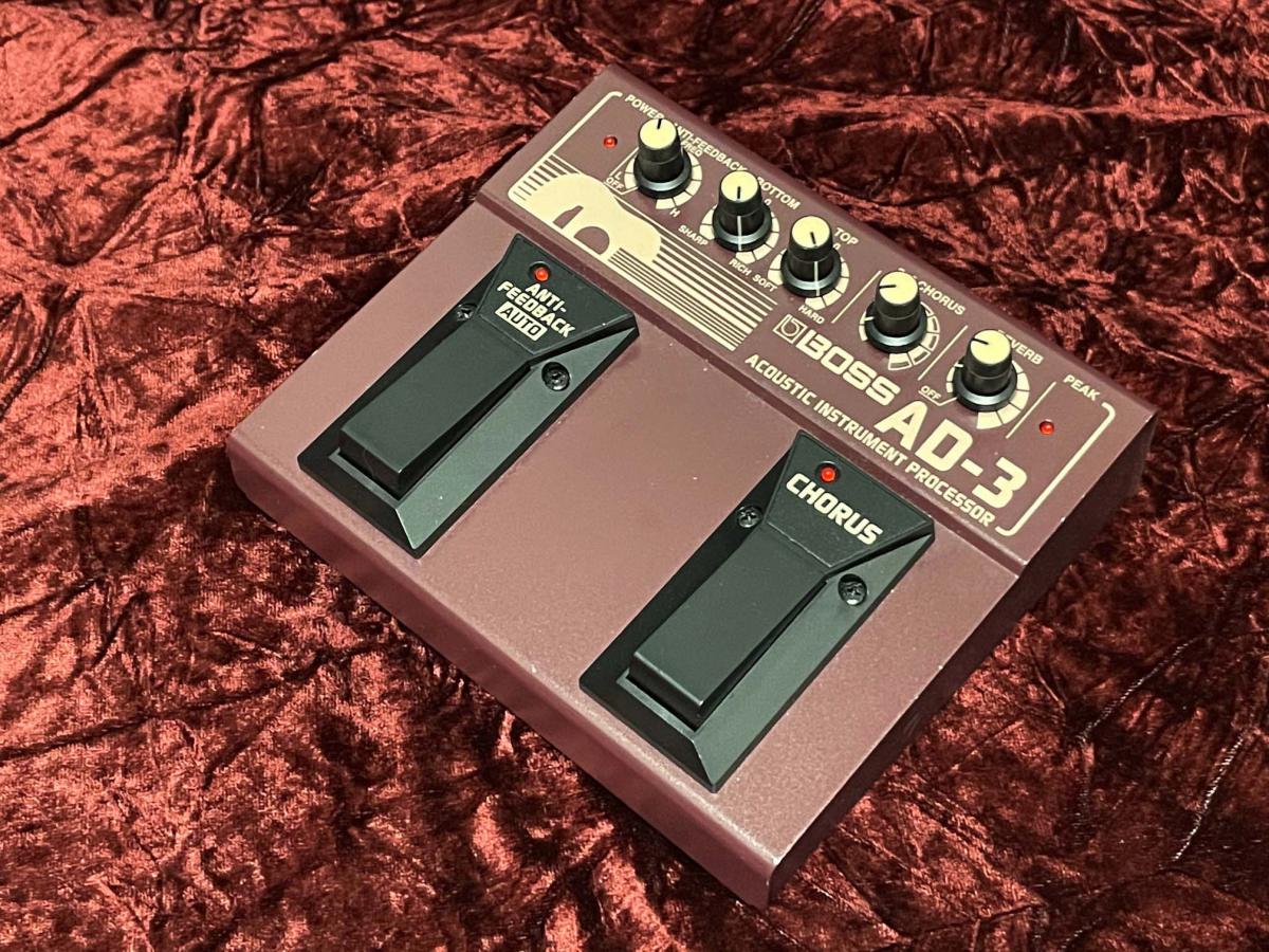 BOSS AD-3 Acoustic Instrument Processor <ボス>｜平野楽器 ロッキン オンラインストア