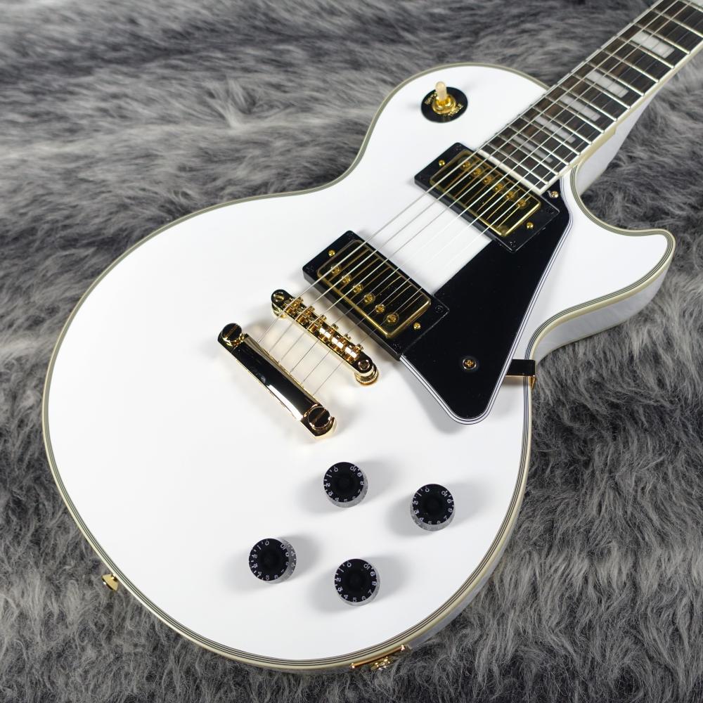 ギター Epiphone Les Paul Custom Pro White Epiphone Les Paul Custom Pro AW ~Alpine White~ ソニックス特価