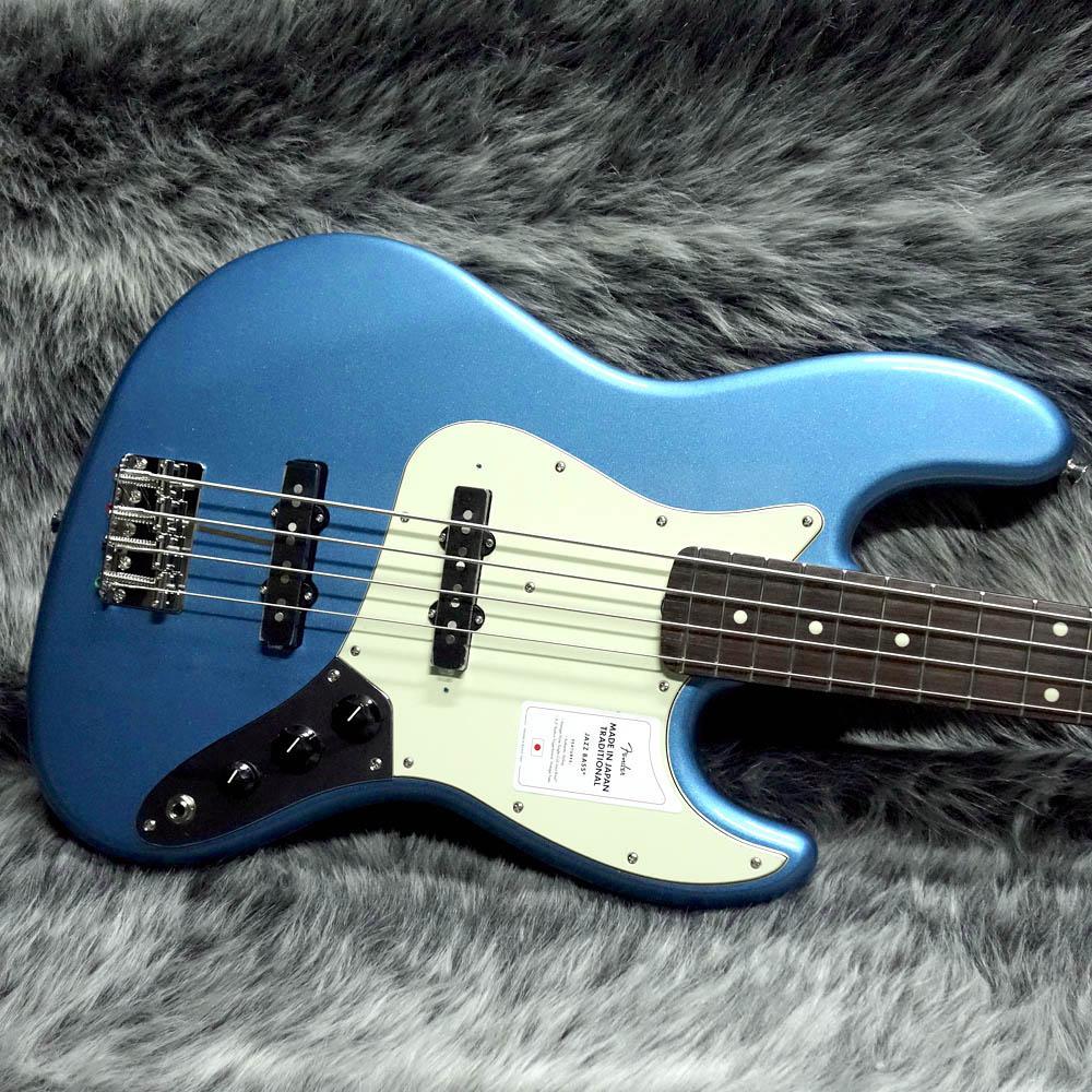 Fender JAPAN エレキベース ブルー ジャンク 楽天市場】Fender Made in Japan Traditional 60s Jazz Bass, Rosewood